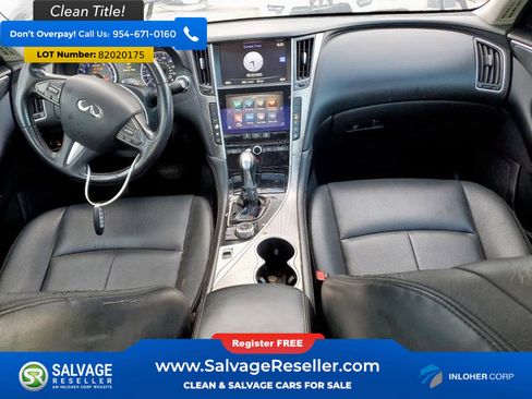 Used 2017 INFINITI Q50 2.0t w/ Moonroof Package image 11