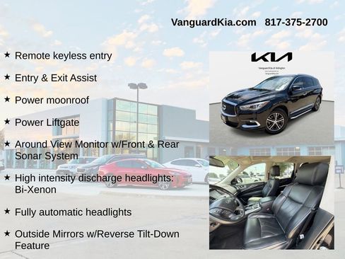 Used 2017 INFINITI QX60 FWD w/ Premium Plus Package image 12