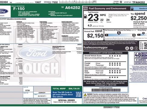 New 2026 Ford F150 Platinum AWD/4WD image 4