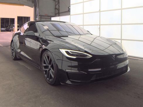 Used 2021 Tesla Model S Plaid AWD/4WD image 3