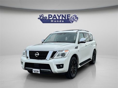 Used 2020 Nissan Armada Platinum w/ Captain's Chairs Package image 2
