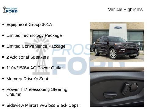 Used 2023 Ford Explorer Limited w/ Limited Technology Package image 5