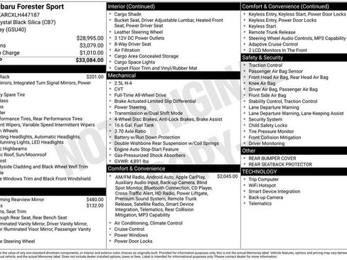 Used 2020 Subaru Forester Sport image 33