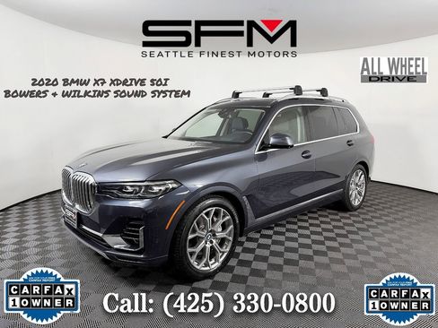 Used 2020 BMW X7 xDrive50i AWD/4WD image 1