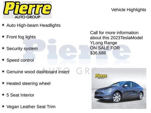 Used 2023 Tesla Model Y Long Range AWD/4WD image 22