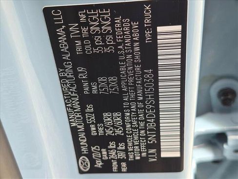 Certified 2025 Hyundai Santa Cruz SEL FWD image 22
