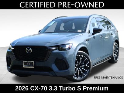 Certified 2026 MAZDA CX-70 3.3 Turbo S w/ Premium Package