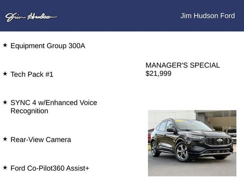 Certified 2023 Ford Escape ST-Line w/ Tech Pack #1 image 12