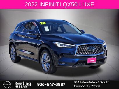 Used 2022 INFINITI QX50 Luxe