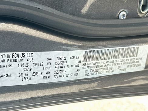 Used 2018 Jeep Compass Latitude w/ Popular Equipment Group AWD/4WD image 12