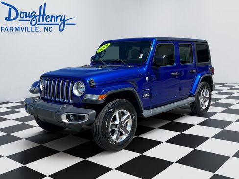 Used 2018 Jeep Wrangler Unlimited Sahara AWD/4WD image 1