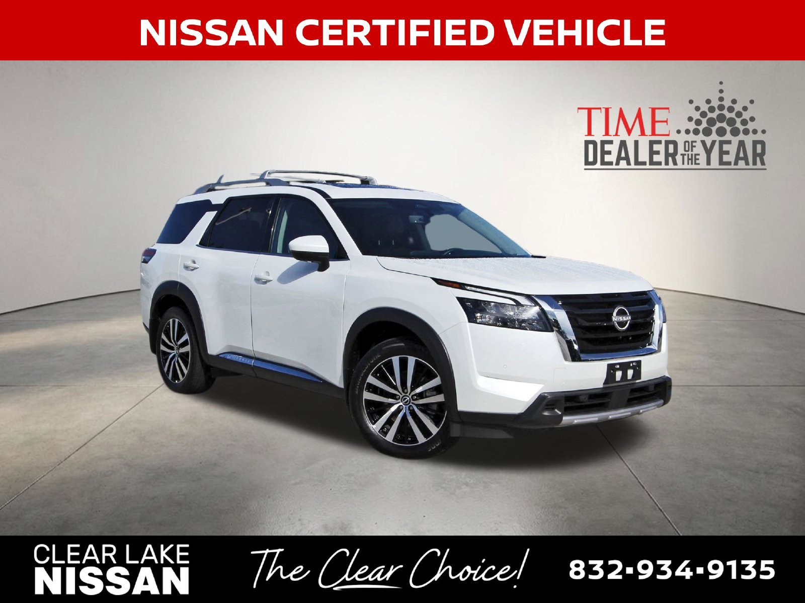 Certified 2025 Nissan Pathfinder Platinum w/ Cargo Package FWD image 1