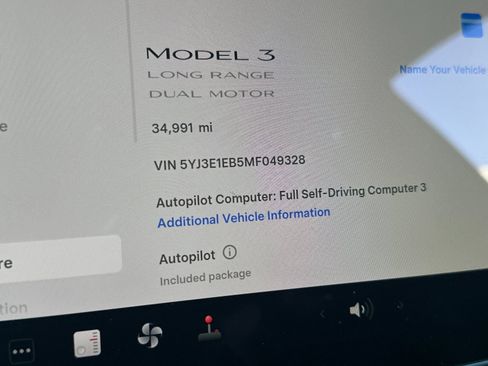 Used 2021 Tesla Model 3 Long Range AWD/4WD image 26
