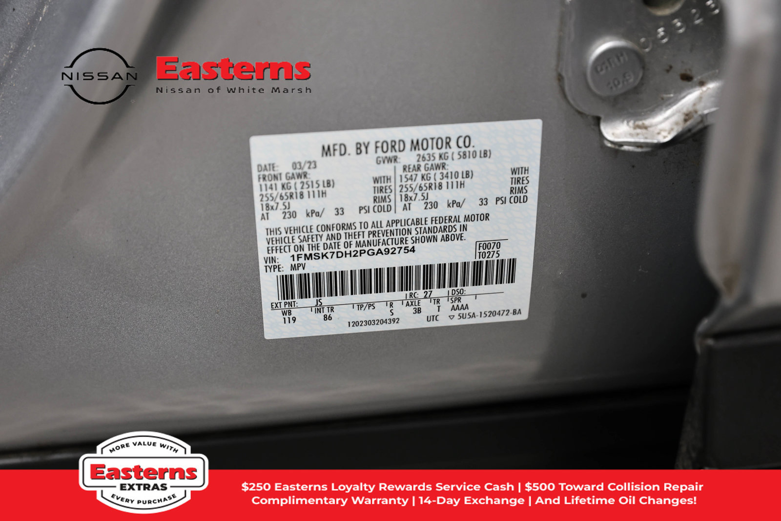 Used 2023 Ford Explorer XLT RWD image 30
