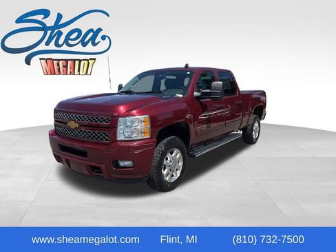 Used 2014 Chevrolet Silverado 3500 LT w/ Interior Plus Package AWD/4WD image 1
