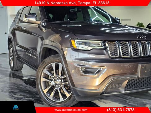 Used 2018 Jeep Grand Cherokee Limited w/ Luxury Group II AWD/4WD image 4