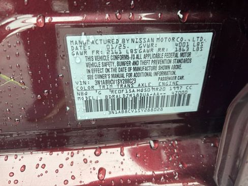 Used 2025 Nissan Sentra SV FWD image 23