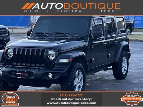 Used 2023 Jeep Wrangler Unlimited Sport AWD/4WD image 1