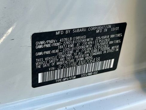 Used 2022 Subaru Crosstrek 2.5i Limited w/ Moonroof Package 2 image 35