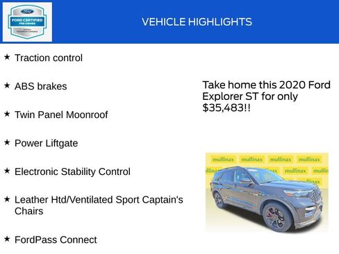 Used 2020 Ford Explorer ST w/ ST Street Pack AWD/4WD image 14