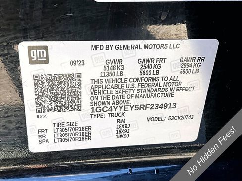 Used 2024 Chevrolet Silverado 2500 ZR2 w/ Technology Package AWD/4WD image 31