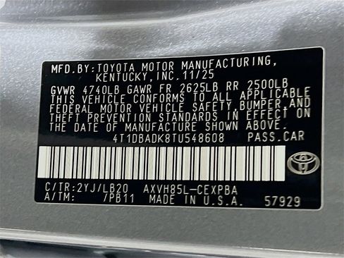 New 2026 Toyota Camry XSE image 27