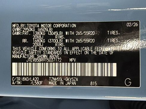 Used 2026 Toyota 4Runner Limited AWD/4WD image 42