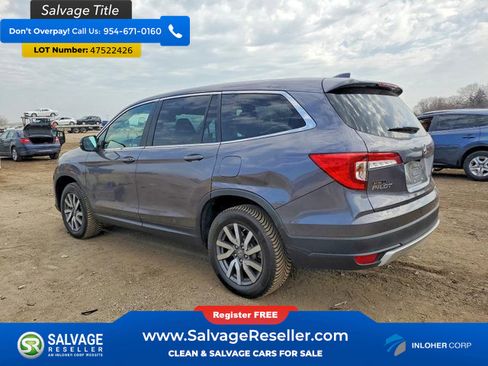Used 2021 Honda Pilot EX-L image 3
