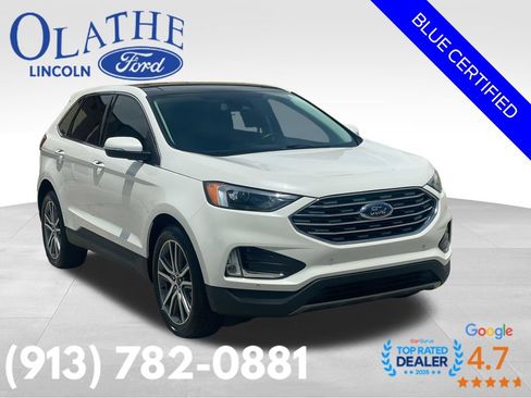 Certified 2023 Ford Edge Titanium w/ Cargo Accessory Package AWD/4WD image 8