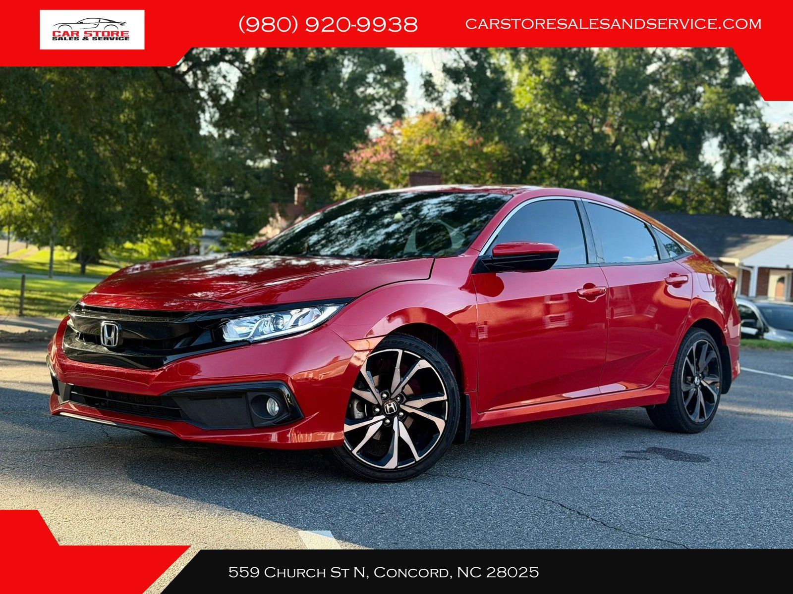 Used 2021 Honda Civic Sport image 1