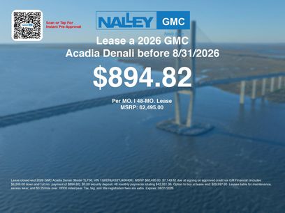 New 2026 GMC Acadia Denali w/ Super Cruise Package