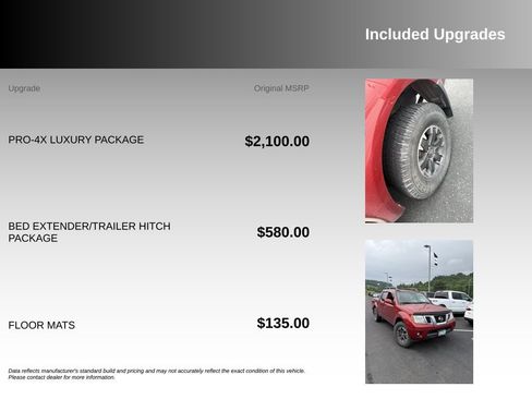Used 2015 Nissan Frontier PRO-4X w/ Pro-4x Luxury Package AWD/4WD image 5
