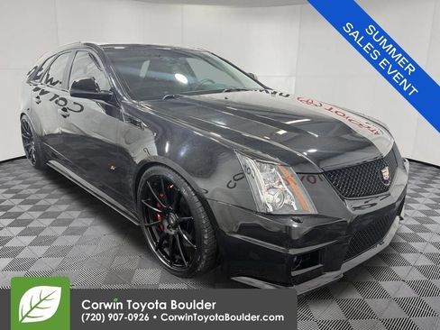 Used 2013 Cadillac CTS V w/ Wood Trim Package RWD image 1