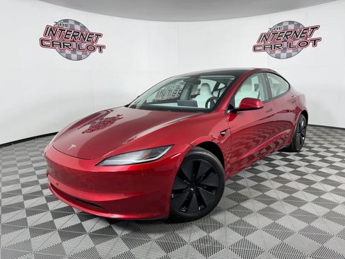 Used 2025 Tesla Model 3 Long Range AWD/4WD image 1