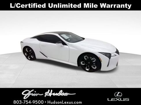 Certified 2022 Lexus LC 500 Coupe w/ Dynamic Handling Package image 1