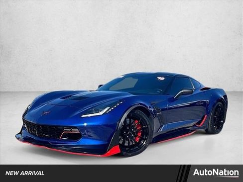 Used 2018 Chevrolet Corvette Grand Sport w/ Carbon Flash Badge Package image 1