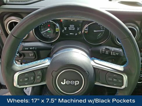 Used 2023 Jeep Wrangler Unlimited Rubicon 4xe w/ Cold Weather Group image 22