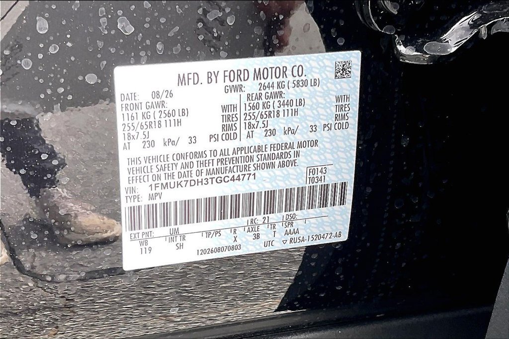 New 2026 Ford Explorer Active w/ Active Comfort Package RWD image 14