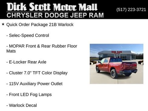 Certified 2025 RAM 1500 Warlock AWD/4WD image 19