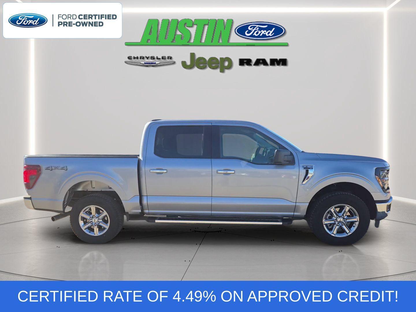 Certified 2025 Ford F150 XLT w/ Equipment Group 301A Standard AWD/4WD image 12