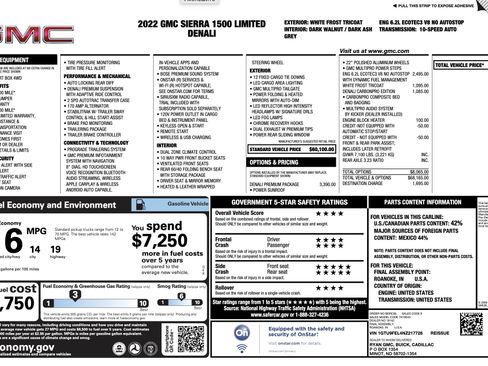 Used 2022 GMC Sierra 1500 Denali w/ Denali Premium Package image 2