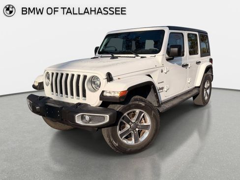 Used 2021 Jeep Wrangler Unlimited Sahara AWD/4WD image 1