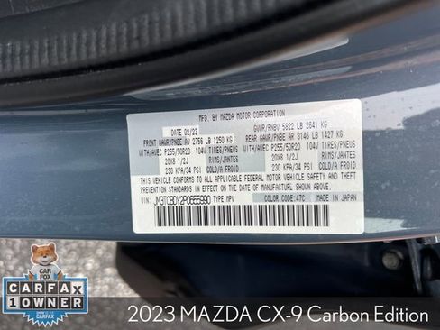 Used 2023 MAZDA CX-9 Carbon Edition AWD/4WD image 32