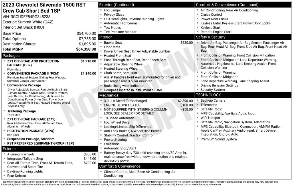 Used 2023 Chevrolet Silverado 1500 RST AWD/4WD image 26