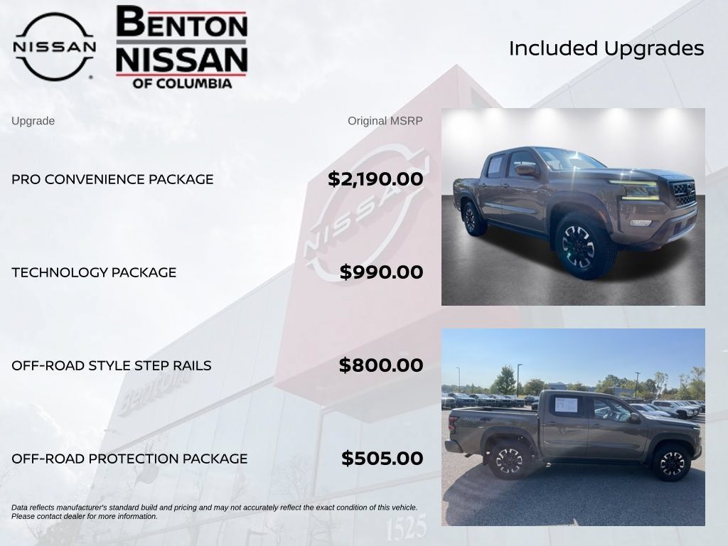 Used 2023 Nissan Frontier PRO-4X w/ Pro Convenience Package AWD/4WD image 6