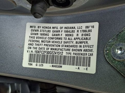 Used 2016 Honda Civic LX image 27