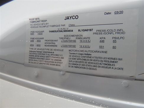 Used 2020 Chevrolet Express 4500 w/ RV Package image 26