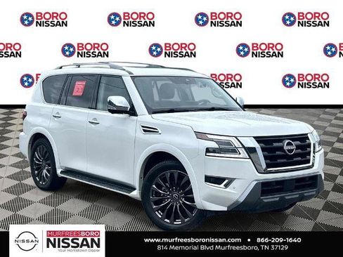 Certified 2024 Nissan Armada Platinum w/ Cargo Package AWD/4WD image 1