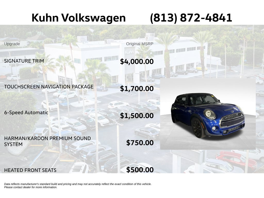 Used 2019 MINI Cooper S w/ Signature Upholstery Package FWD image 2