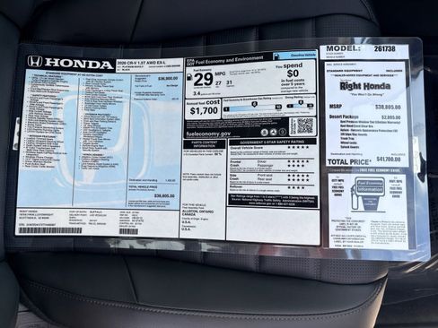 New 2026 Honda CR-V EX-L image 20